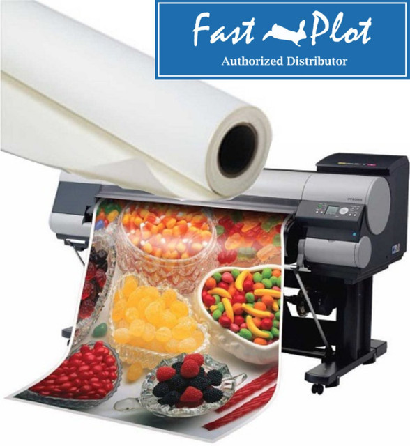 SHIPPED FREE Poly Vinyl Banner Roll Polypropylene 42" x100FTInkjet