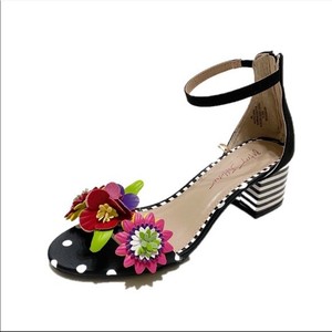 betsey johnson flower shoes