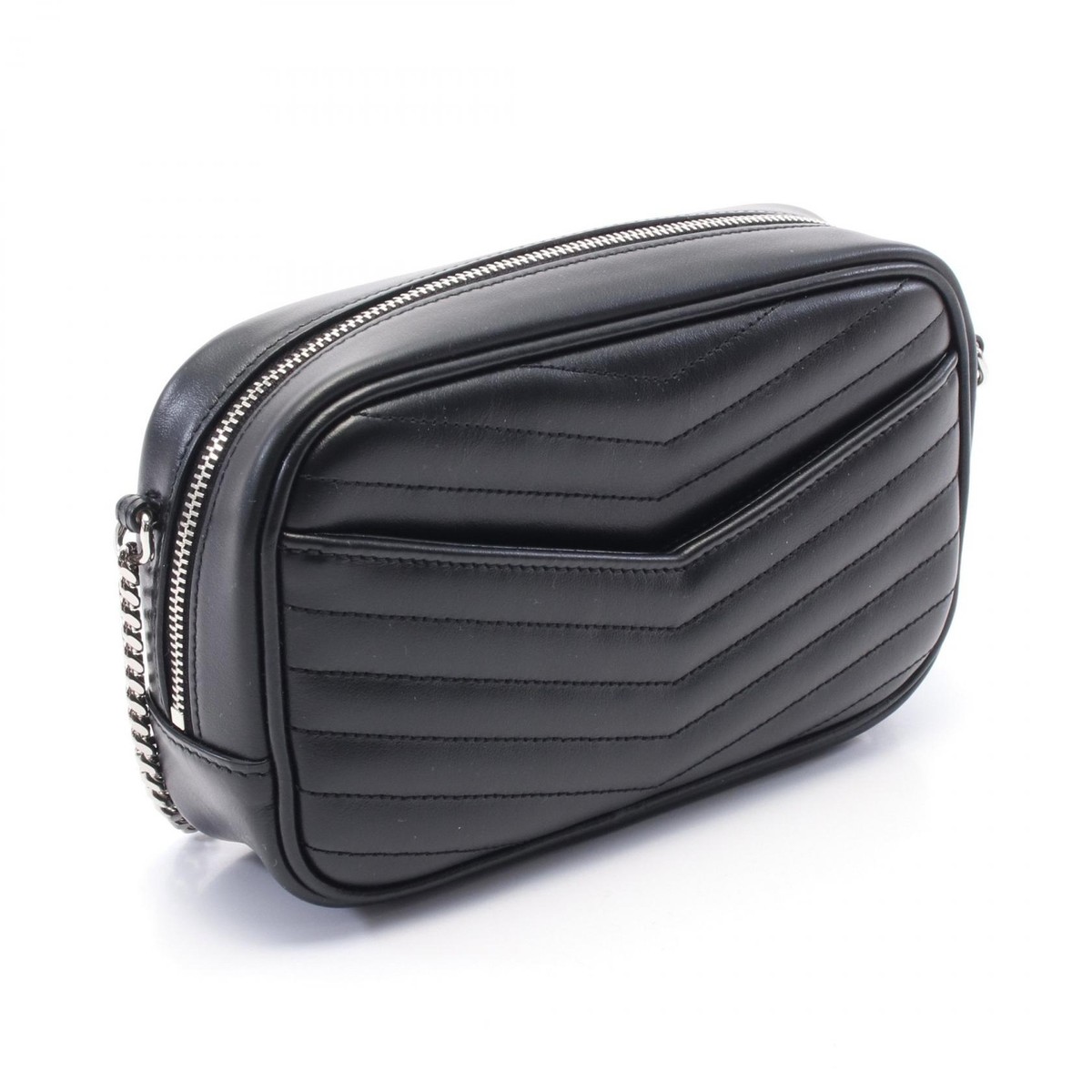 SAINT LAURENT LOU LEATHER MINI BAG ミニ バッグ 748849DV702 SAINT LAURENT LOU Mini chain Shoulder Bag 748849DV7021000