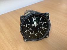 Vintage Aircraft Kelvin Tachometer RPM 6A/2801 WW2 Post war (c) CB23