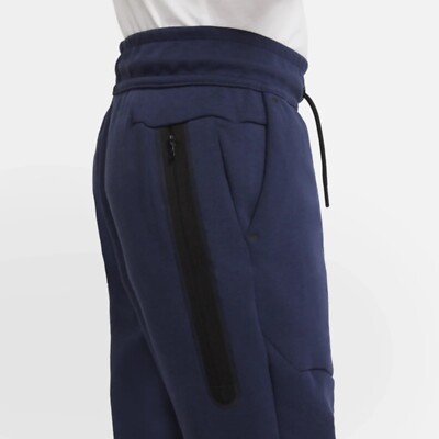 Nike Sportswear Jungen Tech Fleece Jogginghose Gr. S blau schwarz CU9213 410