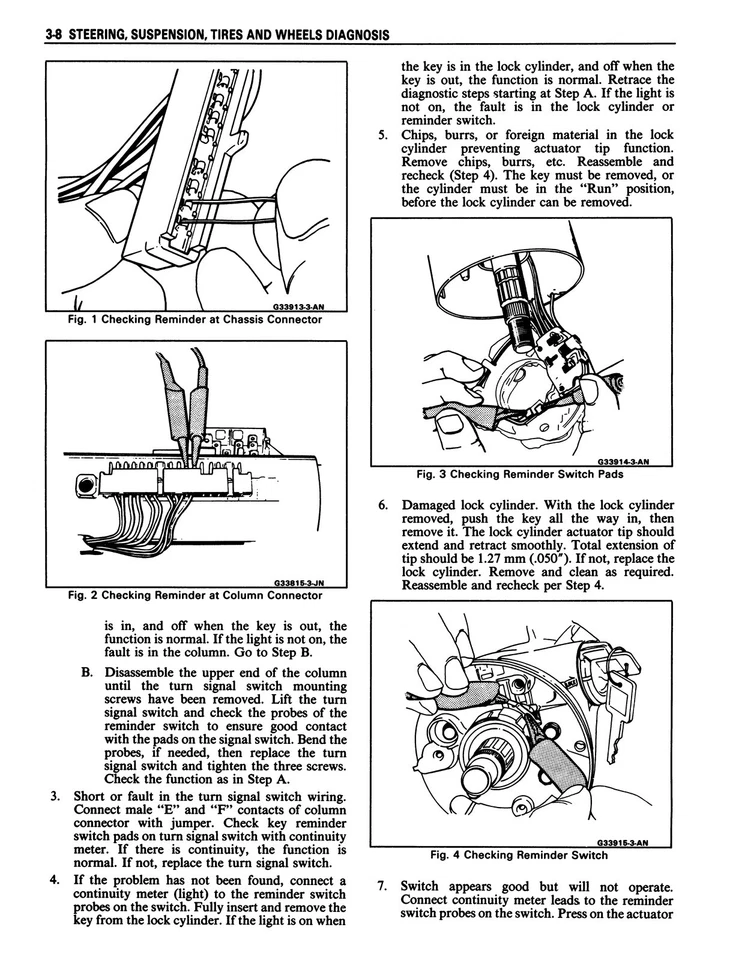 1988 Chevrolet Monte Carlo, Caprice Chassis & Body Service Manual - Image 4 of 4
