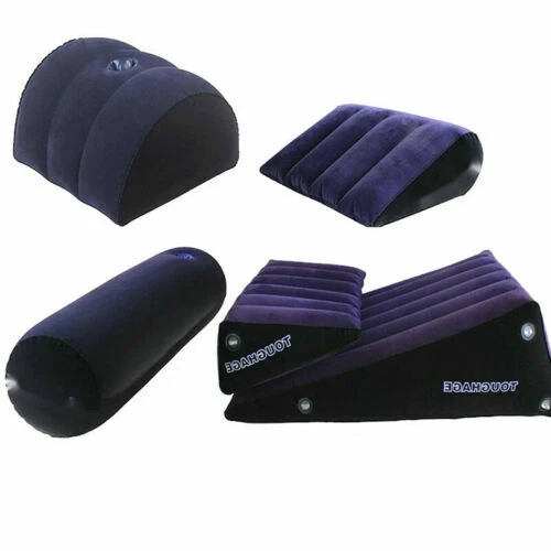 Sex Wedge Inflatable Pillow Love Position Cushion Chair Sofa Furniture Couples