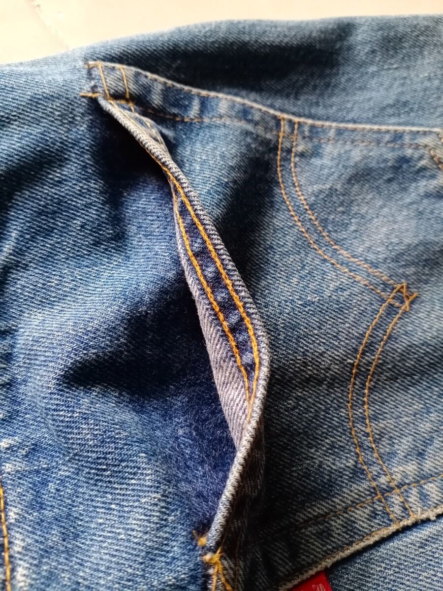 Vintage 70's 80's Levis 501 Rindem Jeans Button 6 Selvedge Vintage 70's 80's Levis 501 Rindem Jeans Button 6 Selvedge