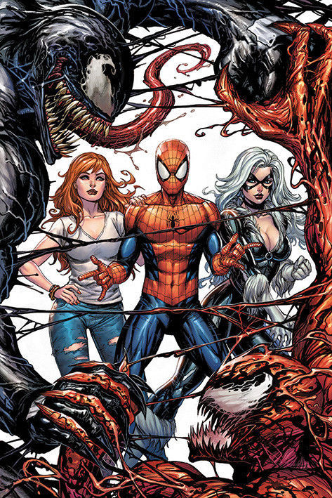SPIDER-MAN - MARVEL COMICS POSTER / PRINT (VENOM VS. CARNAGE