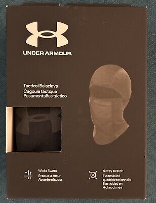 Under Armour Unisex HeatGear® Tactical Balaclava One Size Black New In Box  888376052157