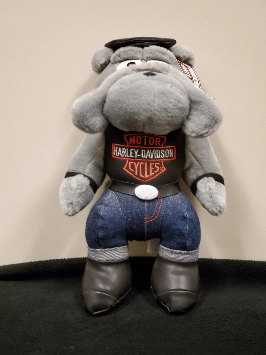 Harley davidson cheap stuffed bulldog