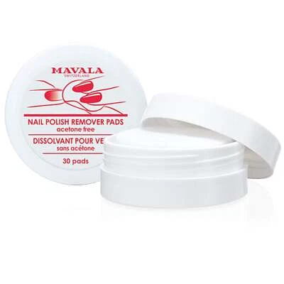 Mavala Acetone-Free Nail Polish Remover Pads