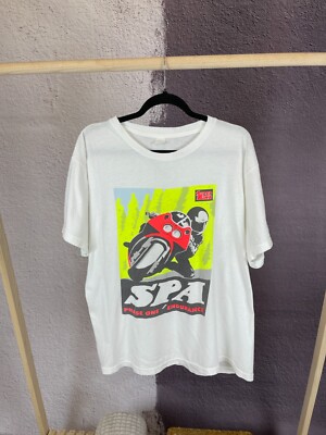 Super Bike vintage 1991 Phase one endurance SPA tee shirt