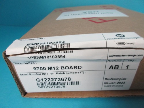 BRAND NEW MARKEM IMAJE ENM10103894 AB 9700 M12 BOARD REPLACEMENT PART - Picture 3 of 15