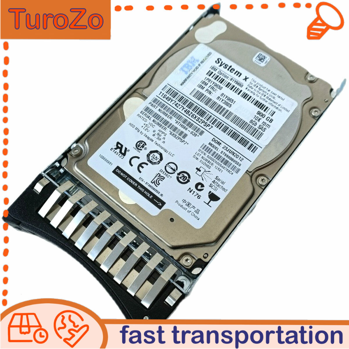IBM 10K 900GB 6Gbps SAS 2.5