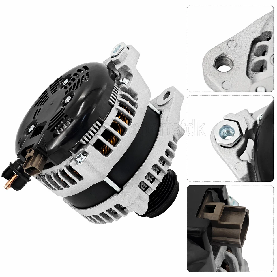 Alternator For Ford F150 F-150 Pickup Truck 2.7L 3.5L 2015-2020 V6 High 300 Amp - Image 3 of 4