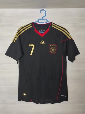 7 SCHWEINSTEIGER GERMANY 2010-11 AWAY SHIRT ADIDAS P41462 7 SCHWEINSTEIGER GERMANY 2010-11 AWAY SHIRT ADIDAS P41462