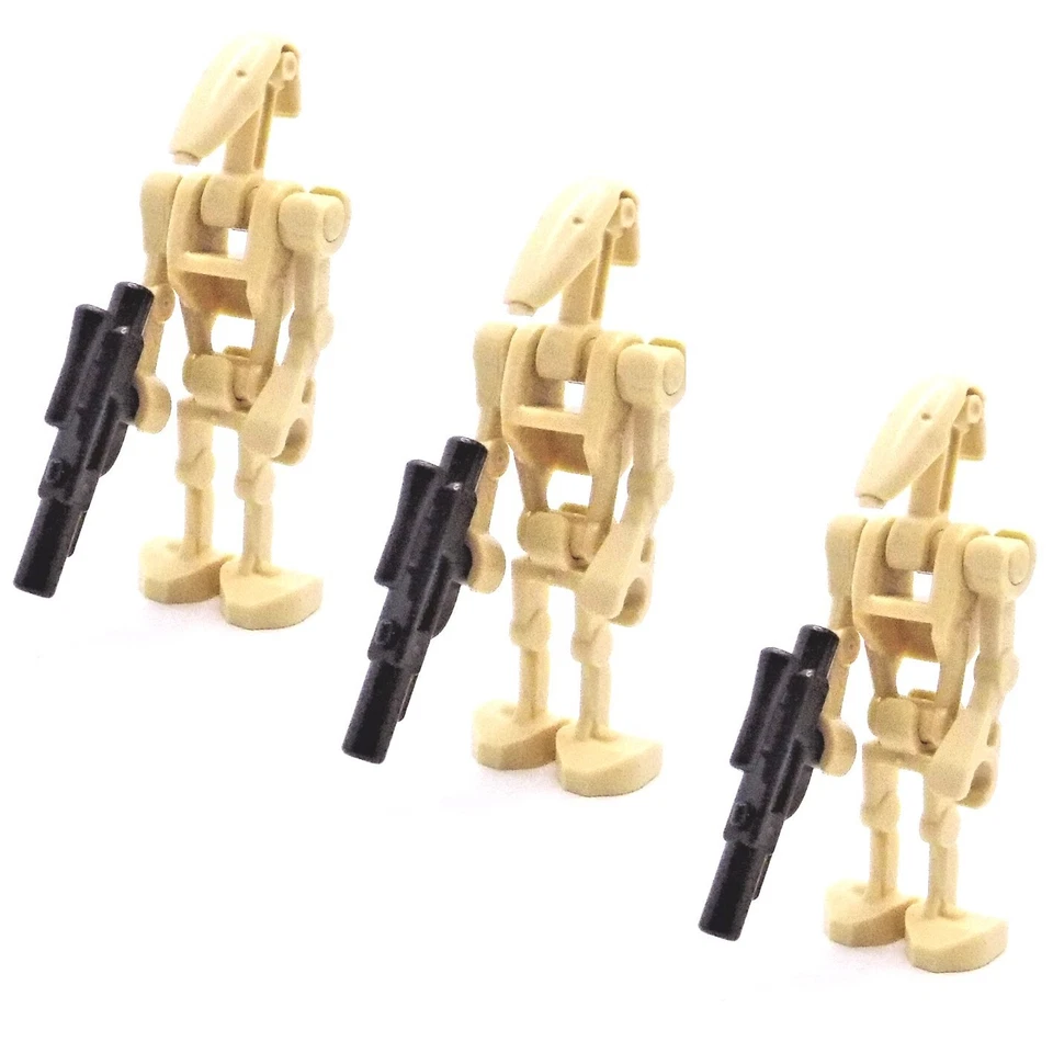 Lego Star Wars Battle Droid - set of 3 - with Blasters from set 75372