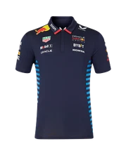 Red Bull Racing F1 Men's 2024 Team Polo Shirt- Navy