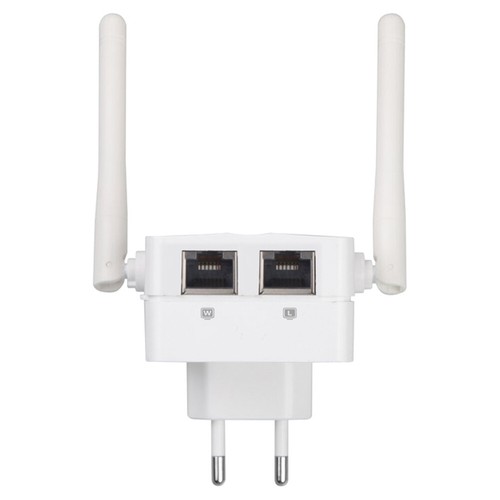 Répéteur WiFi sans fil 300 Mbps 2 antennes Extension de portée WiFi Port LAN Wla - Photo 5/13