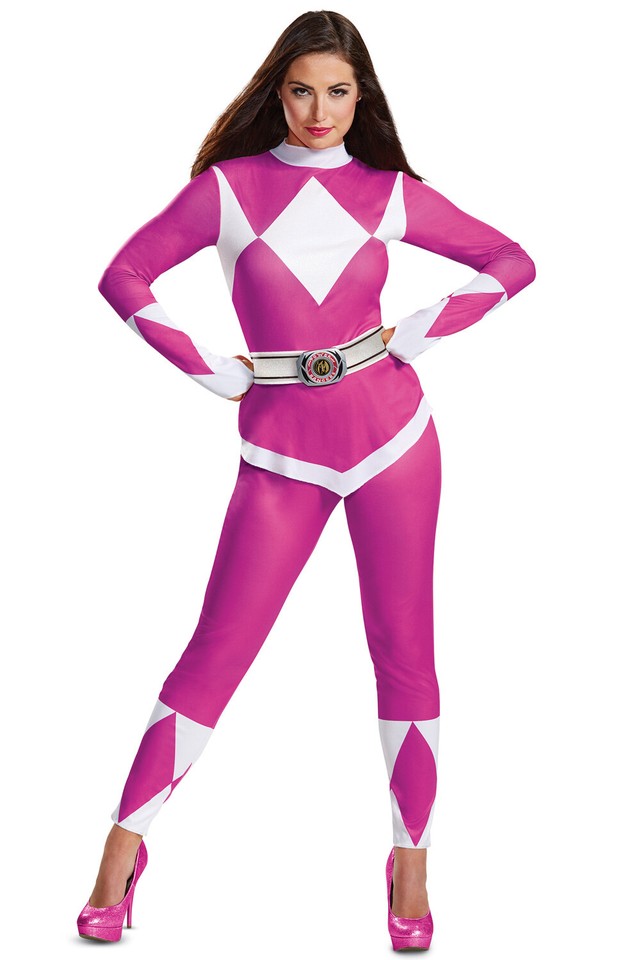Power Rangers Pink Ranger Erwachsenen-Kostümrobe – Offiziell Lizenziert, Bequem & Stylisch Power Rangers Pink Ranger Erwachsenen-Kostümrobe – Offiziell Lizenziert, Bequem & Stylisch