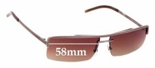 SFx Replacement Sunglass Lenses fits Gucci GG1679/S - 58mm Wide