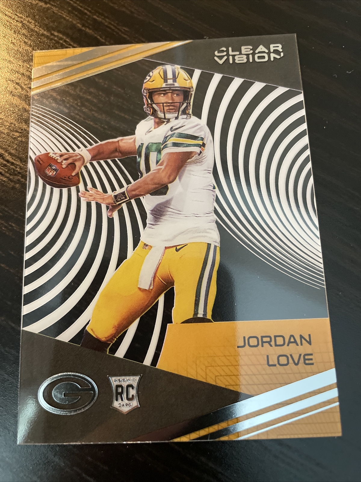 JORDAN LOVE 2020 Chronicles Clear Vision CV-4 Packers RC Rookie