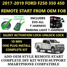 ENABLE FACTORY OEM REMOTE START BUILT INTO BCM 2017-2019 FORD F350 PLUG & PLAY