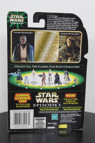 Anakin Skywalker Flashback Photo Puissance Force Star Wars 84047 Figurine 1998 - Photo 3 sur 3