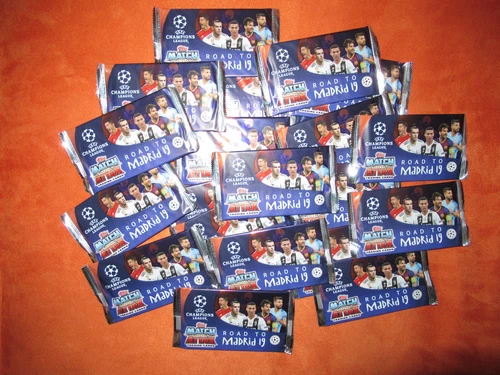 TOPPS MATCH ATTAX CHAMPIONS ROAD TO MADRID 19 SACHET NEW & SEALEDSEE PHOTO