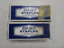DUO-FAST 3/16" GALVANIZED STAPLE 10000 COUNT (SET OF 2) SILVER