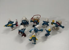 Smurfs Bulk lot of vintage Smurfs 70's 80's Free Tracked Aus Post