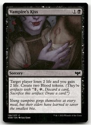 Vampire's Kiss 136/277 Common Innistrad: Crimson Vow