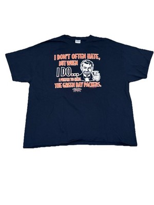 Smack Apparel Talkin' The Talk ''I Don't Often Hate....chicago Bears T-shirt 2XL