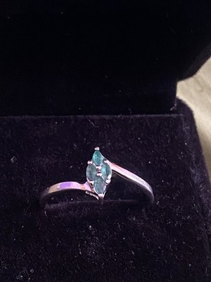 925 Sterling Silber Smaragd Gumperia Ring