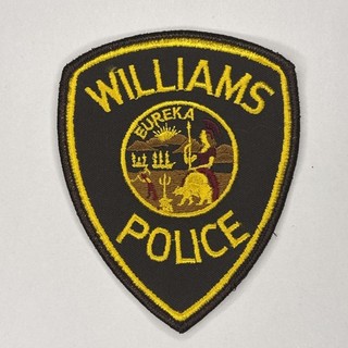 Williams California Police Department Patch