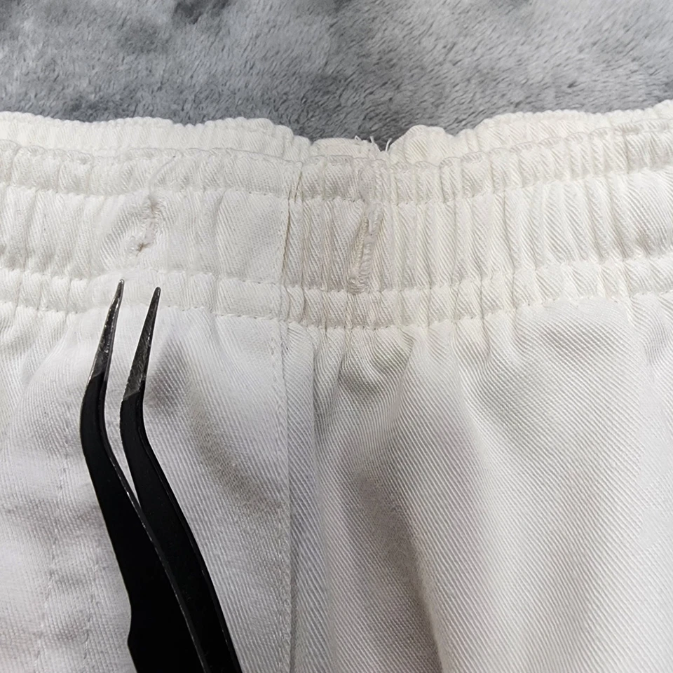 Pantalones Studio Works vintage años 90 para mujer 10P PETITE blancos bolsillos cónicos Foto 2 de 4