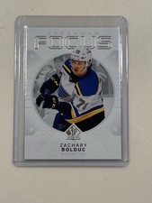 2024-25 SP Authentic Freshman Focus Zachary Bolduc