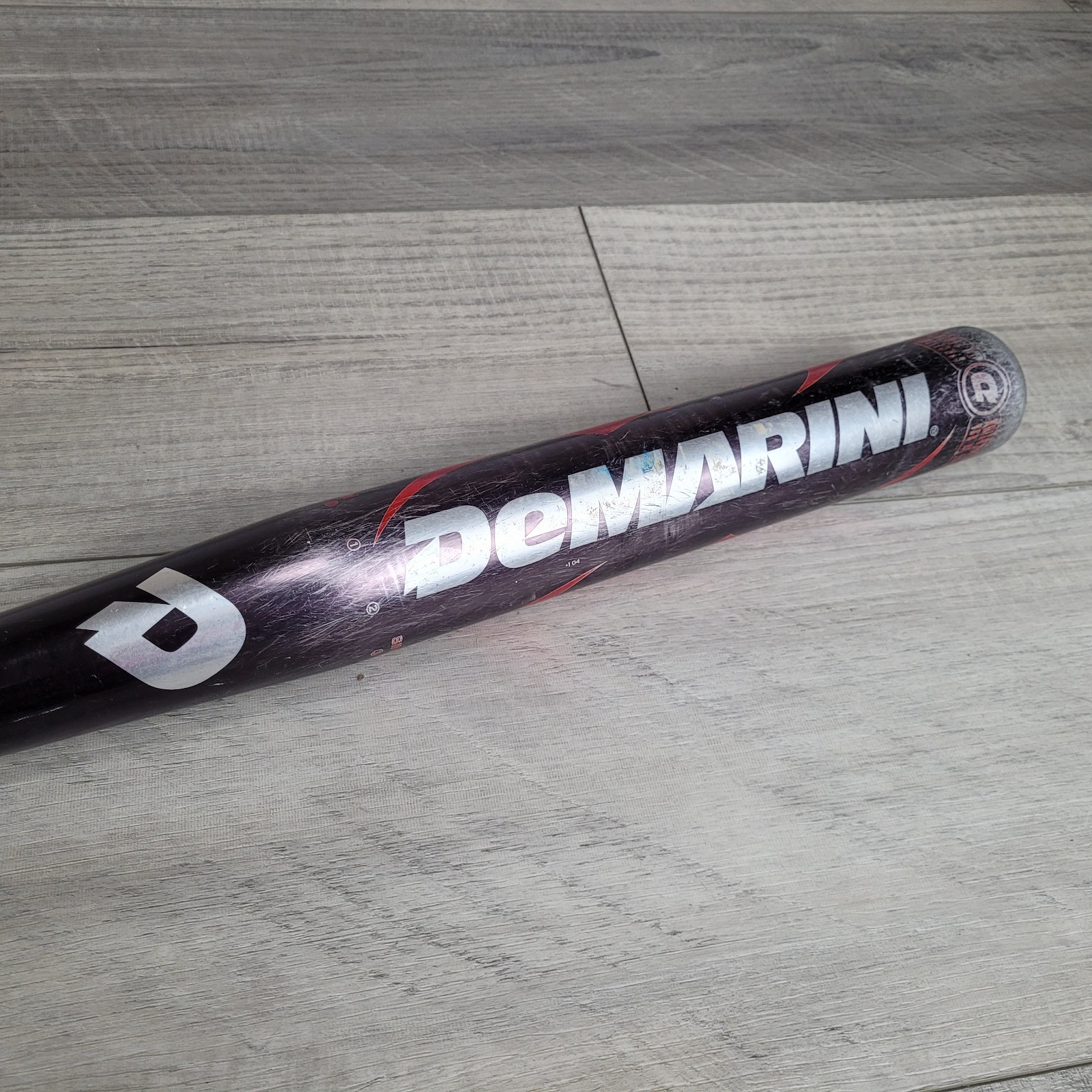 🥎DeMarini Ultimate Weapon 34/28 Softball Bat Single Wall ASA USSAA Black Red🥎