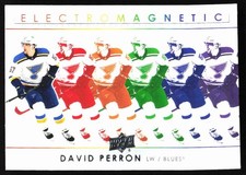 2021-22 Upper Deck Electromagnetic David Perron St. Louis Blues #EM-4