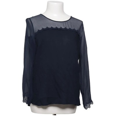 Custommade, Bluse, Größe: 40, CAJSA, Blau, Seide/Viskose, Einfarbig, Damen #mSn
