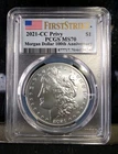 2021 CC Morgan Silver Dollar PCGS MS70 First Strike 100th Anniversary