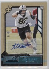 2020 Panini Playbook Rookies Platinum Signatures 10/49 Adam Trautman Auto p0i