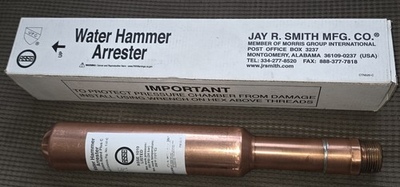 #ad #ad Jay R. Smith Water Hammer Arrestor Model C Copper Shock Absorber Plumbing Tool $100.00