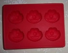 Elmo 6 Cavity Silicone Mold Treats Candies Mini-Muffins Ice Cubes 4” x 6” — photo 2