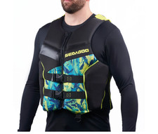 New Sea-Doo Men's Airflow Refraction Edition PFD 2XL Hi-Vis Yellow 2859661226