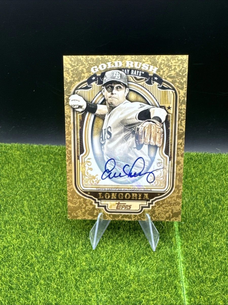 Evan Longoria Autographed Baseball Sports Trading Cards