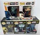 Funko POP! Lot of 5 STAR WARS - Vader 426 456, Trooper 296 455, Cara Dune 403