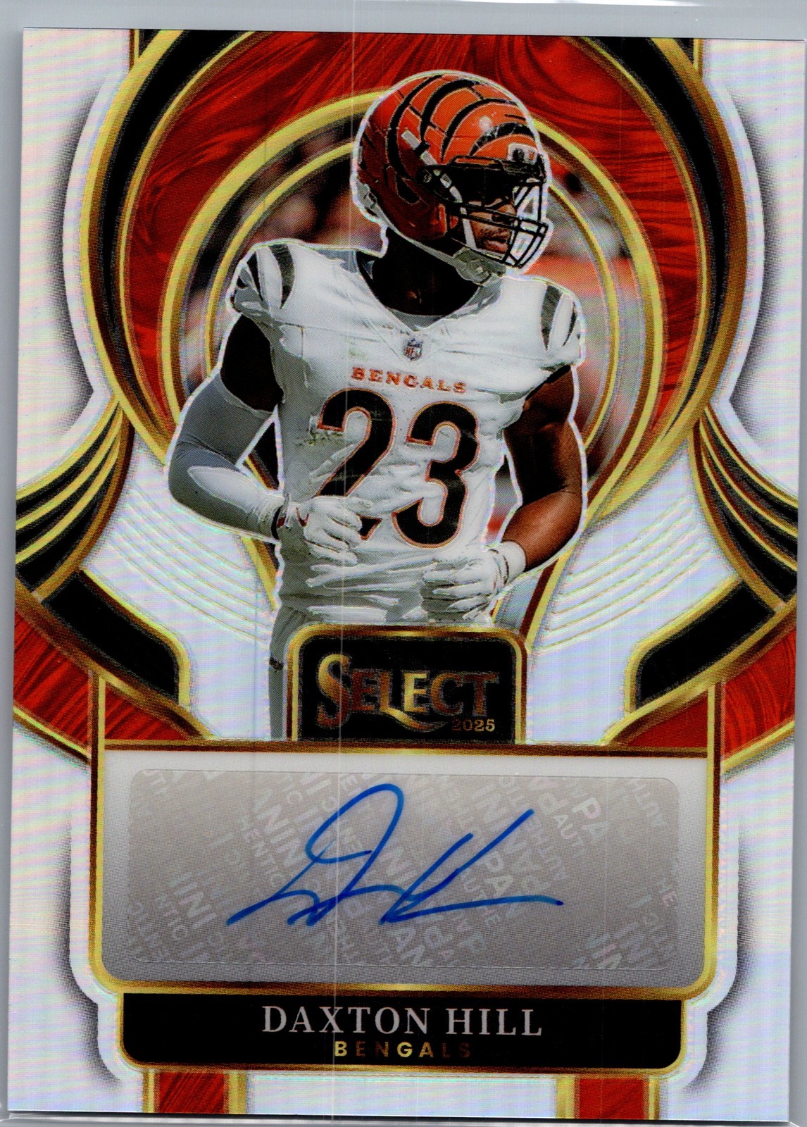 2025 Panini Select #SIP-DHL Daxton Hill Select Signatures Prizm