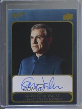 2020 James Bond Villains & Henchmen Base Spectre Christoph Waltz as #CZ Auto 1p3