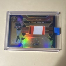 2023 Panini Gold Standard Rookie Patch Auto Cedric Tillman Browns #07/10