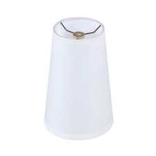 32164 Transitional Hardback Empire Shape Spider Fitter Lamp Shade in Off Whit...