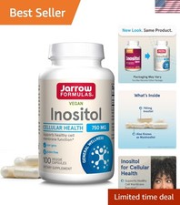 Daily Wellness With 750 mg Inositol - 100 Veggie Capsules for Overall Health