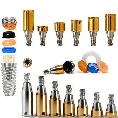 Locator Overdenture Retention Abutment fits Hiossen ET Implant ZEST Male Inserts
